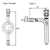 Stainless steel syphon | U or Trumpet